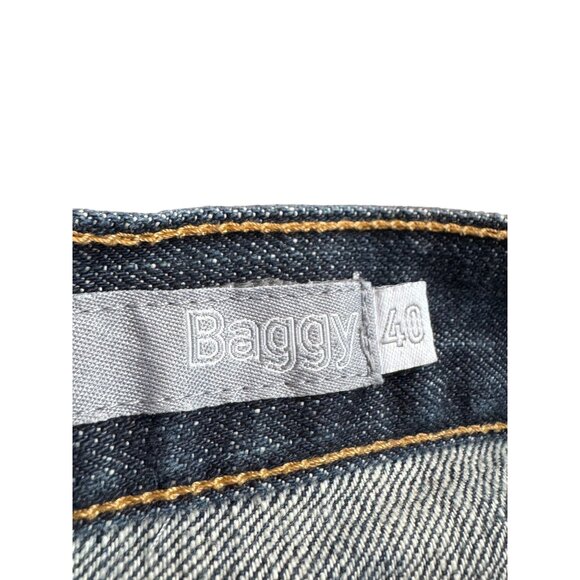 Vintage Levis SilverTab 90s Mens Baggy Jeans W40 L32 Vintage Denim Made In Indon - Picture 9 of 10